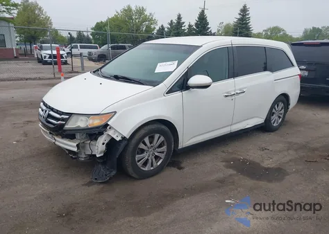 2016 Honda Odyssey Se из США, поврежденный, VIN 5FNRL5H30GB035904
